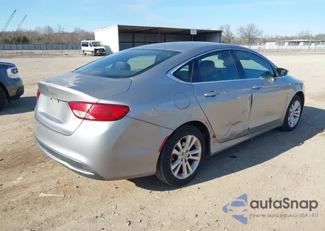 2015 Chrysler 200 Limited z USA, uszkodzony, nr VIN 1C3CCCAB6FN624620